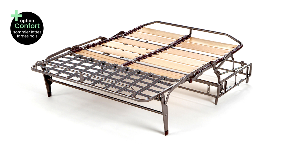 Small Place Premium, canapé convertible, velours - 6728
