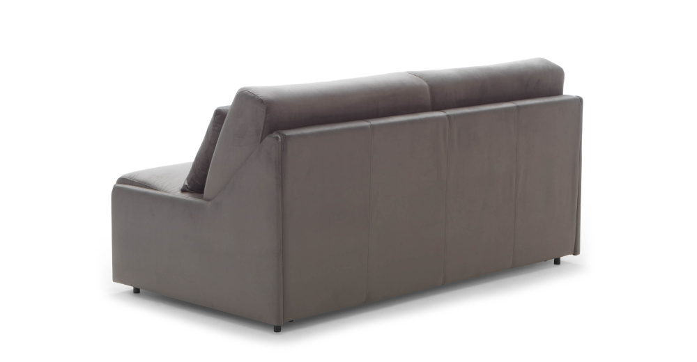 Small Place Premium, canapé convertible, velours - 6738